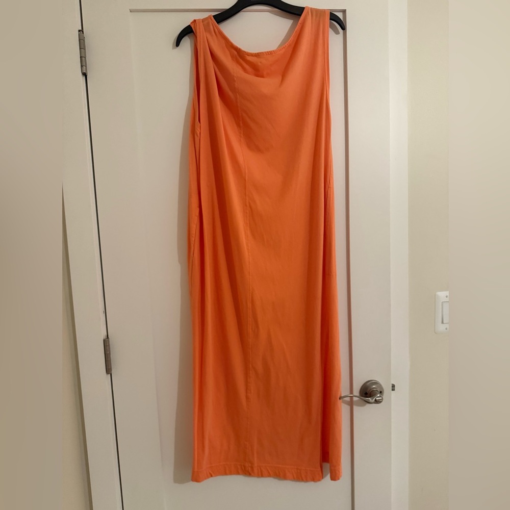 Free People FP Beach Orange Sleeveless Shift Dress XS - Picture 2 of 3